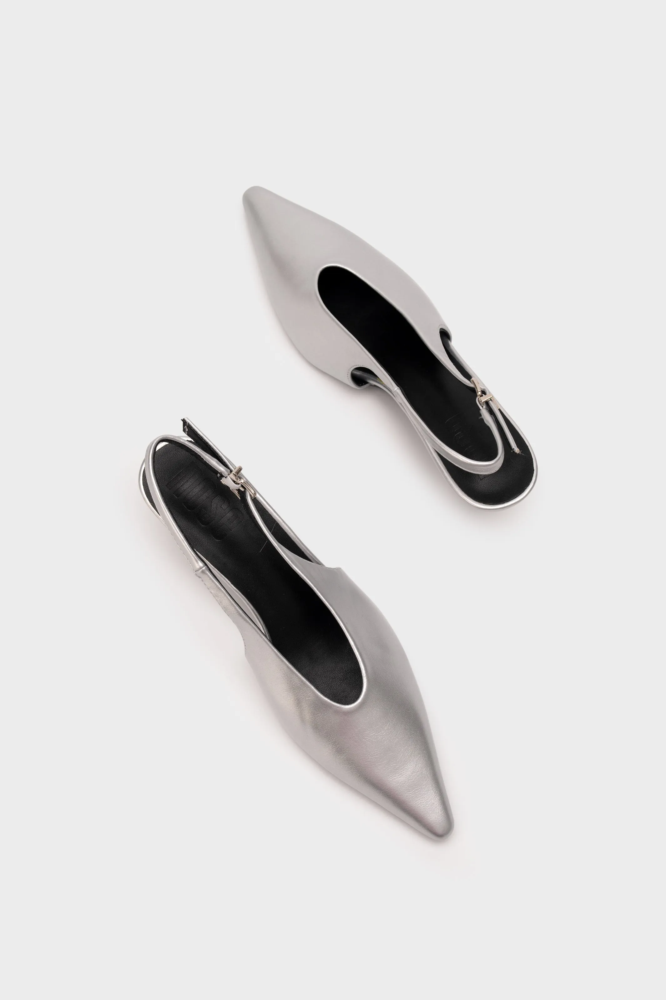 POINTY TOE SLINGBACK HEEL PUMP