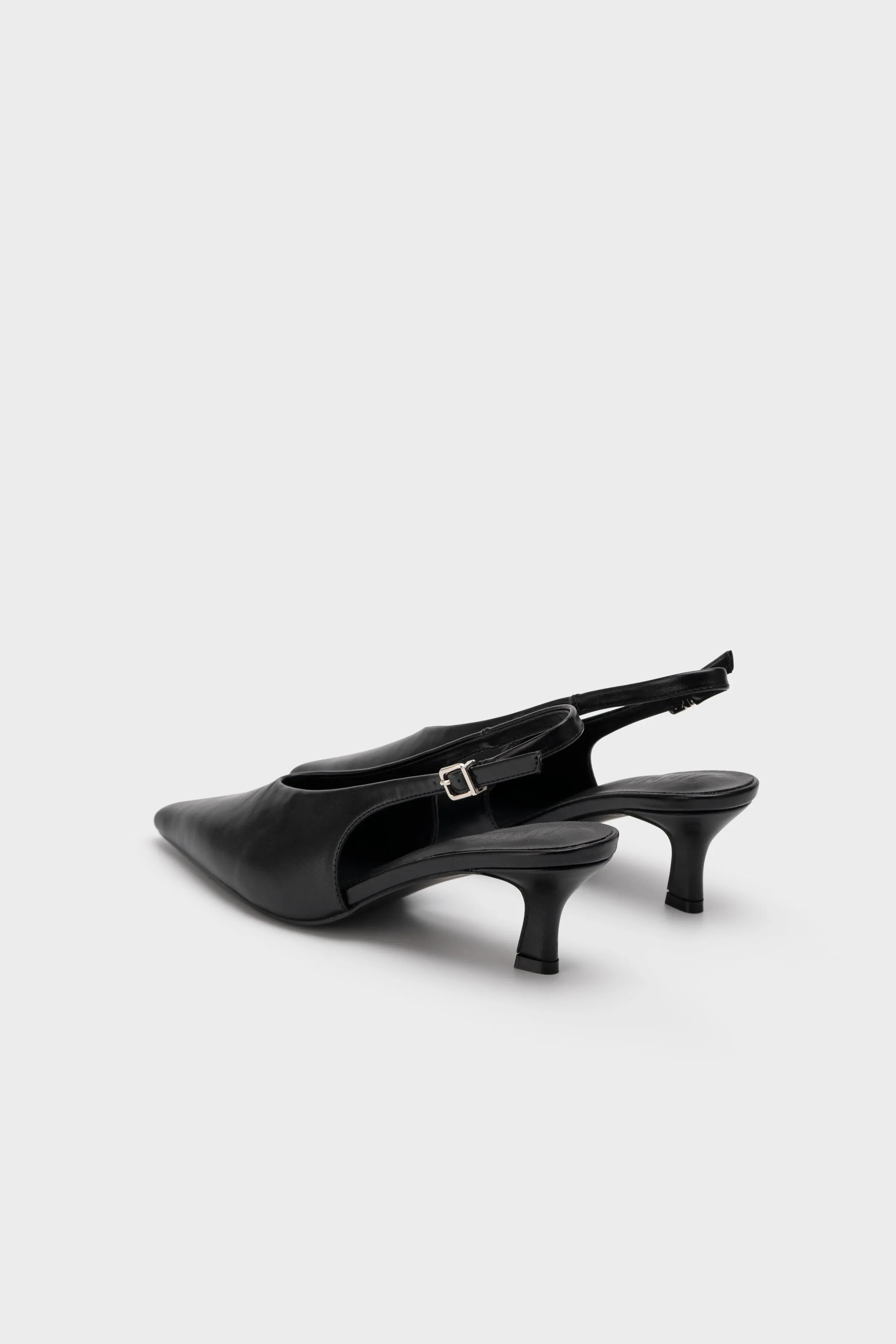 POINTY TOE SLINGBACK HEEL PUMP