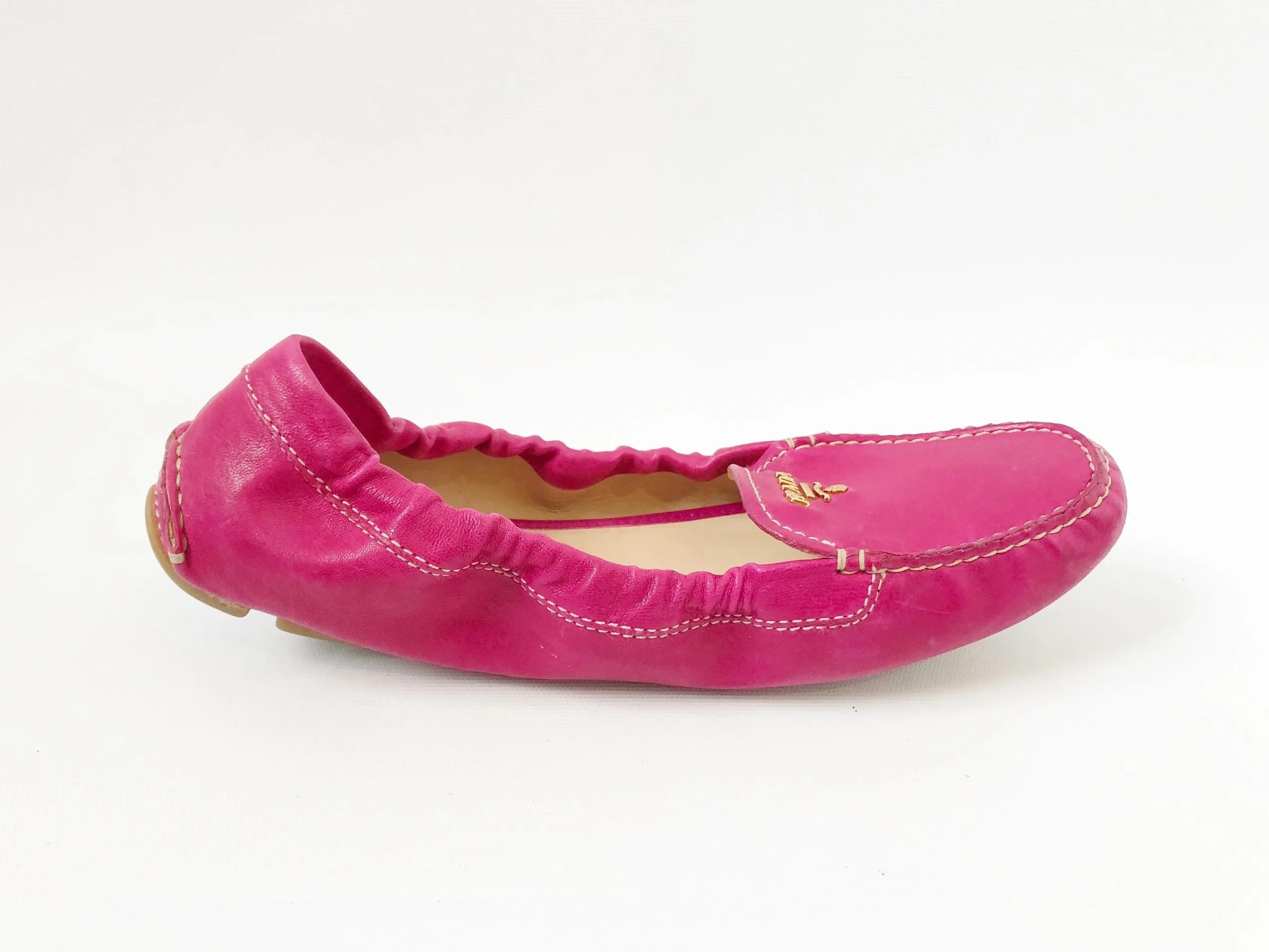 Prada Driving Moccasin Size 40.5 It (10.5 Us)