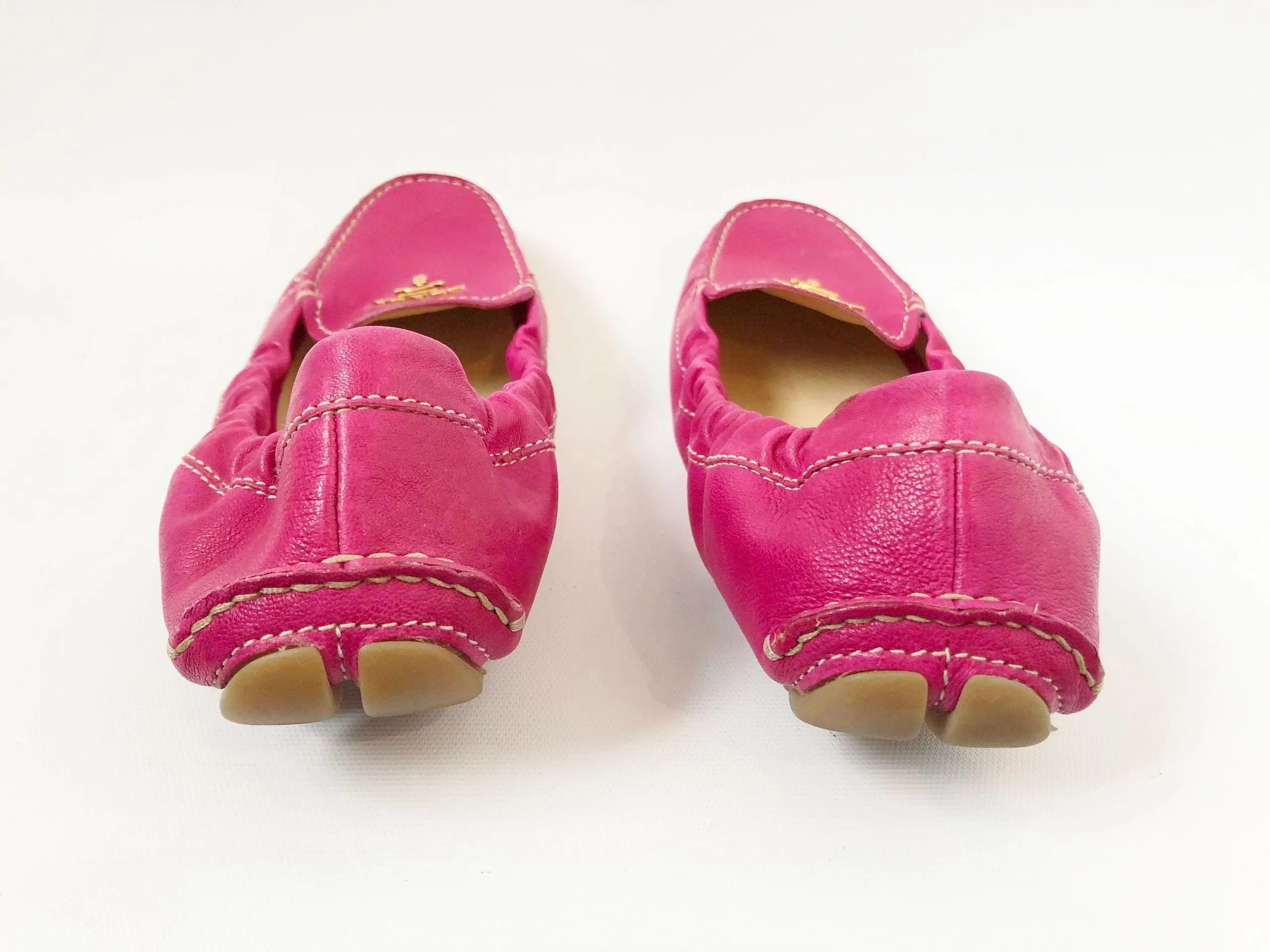 Prada Driving Moccasin Size 40.5 It (10.5 Us)