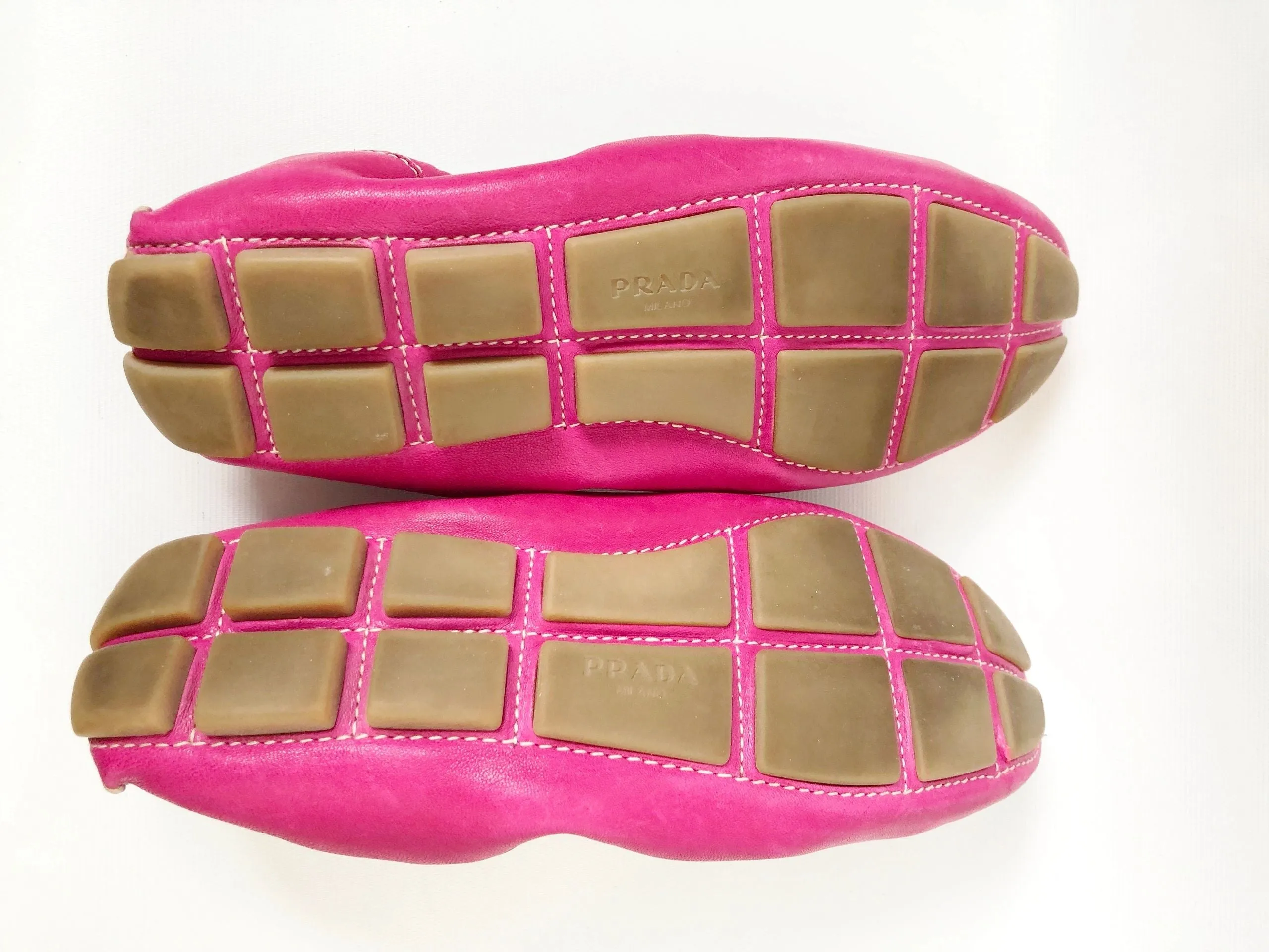 Prada Driving Moccasin Size 40.5 It (10.5 Us)