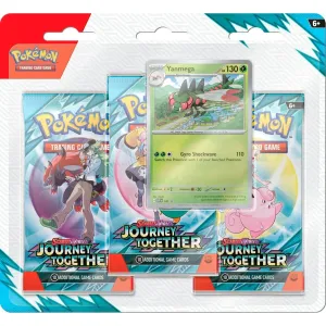PRE-ORDER | Pokemon Scarlet & Violet SV9 Journey Together - Yanmega 3-Pack Blister