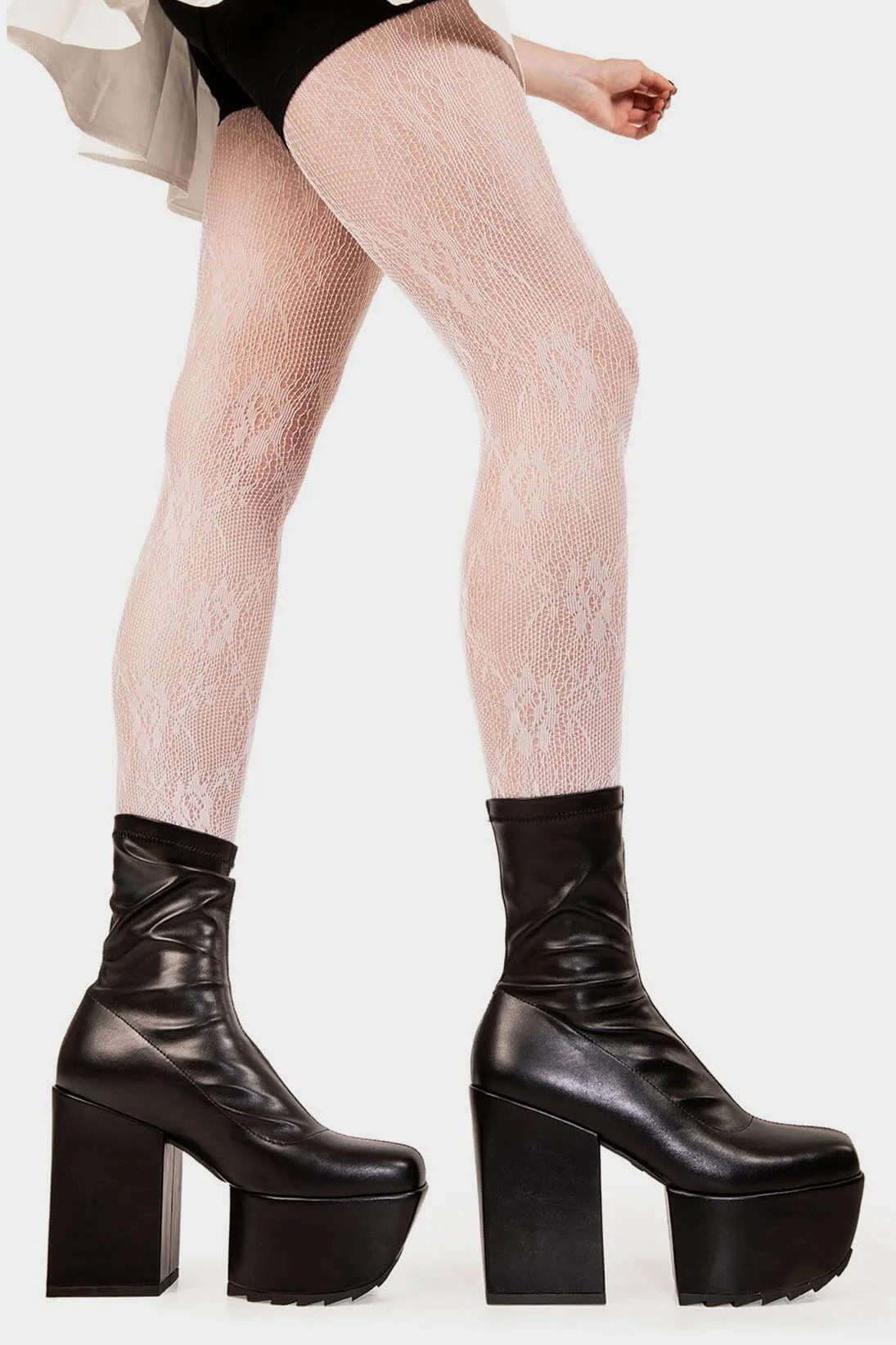 Pretty Please Platform Ankle Boots