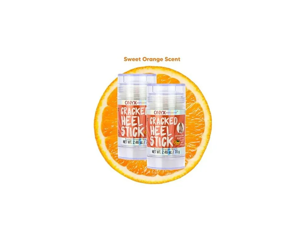 Professional Cracked Heel Stick Onyx Sweet Orange Fragrance Dry Feet