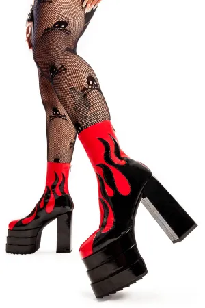 Reborn Platform Ankle Boots