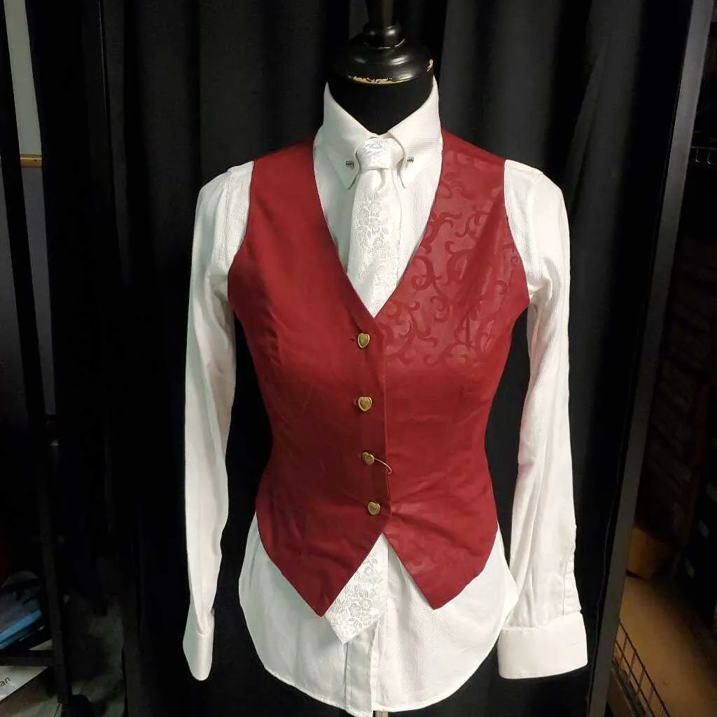 Red Vine vest