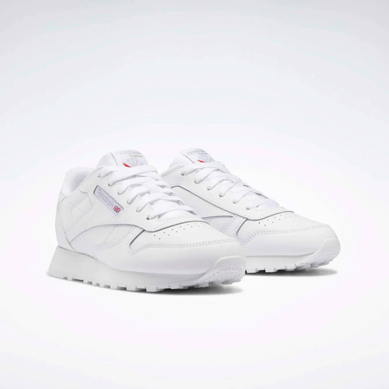REEBOK CLASSIC LEATHER YOUTH LACE - WHITE