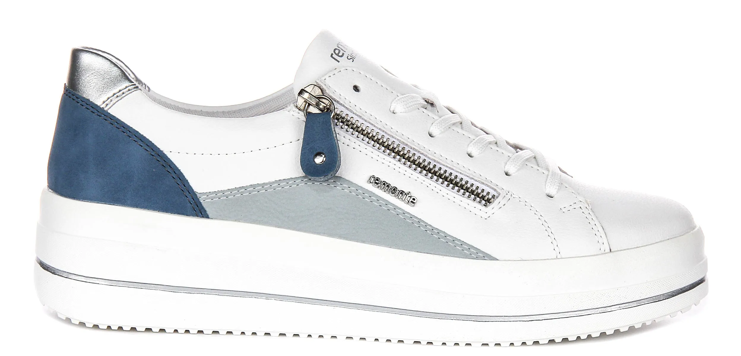 Remonte D1C01-84 In White Blue For Women