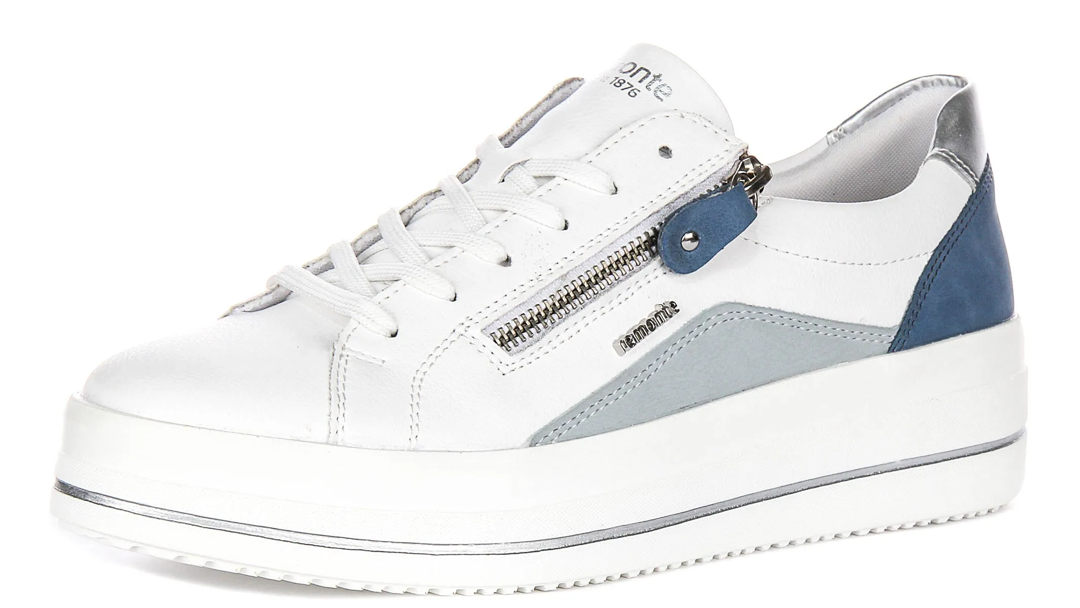 Remonte D1C01-84 In White Blue For Women