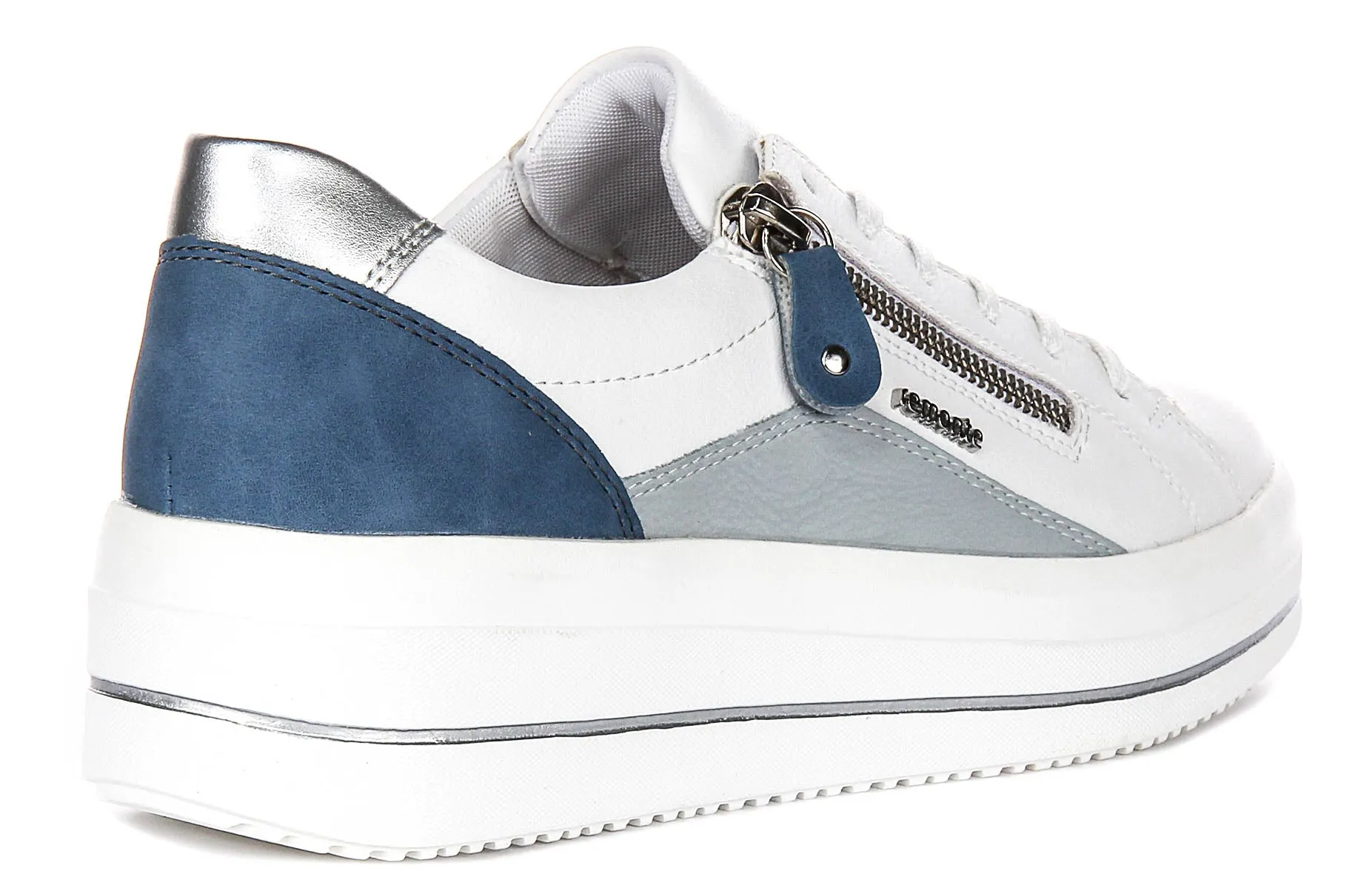Remonte D1C01-84 In White Blue For Women