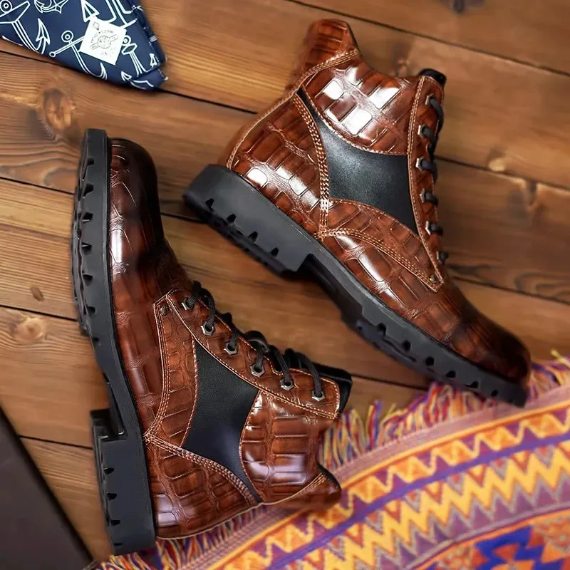 Rendell™ | Croco Boots