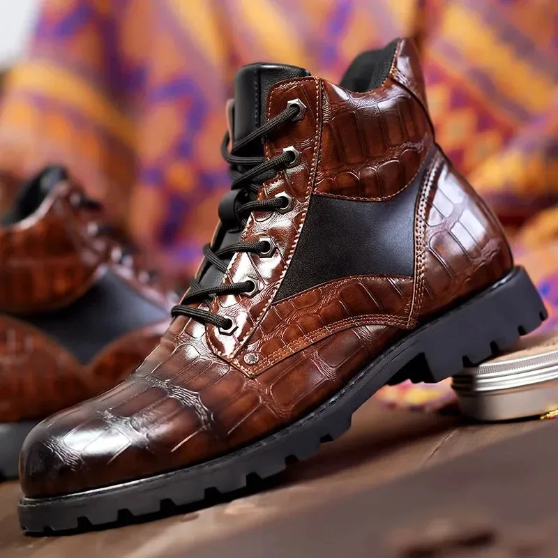 Rendell™ | Croco Boots