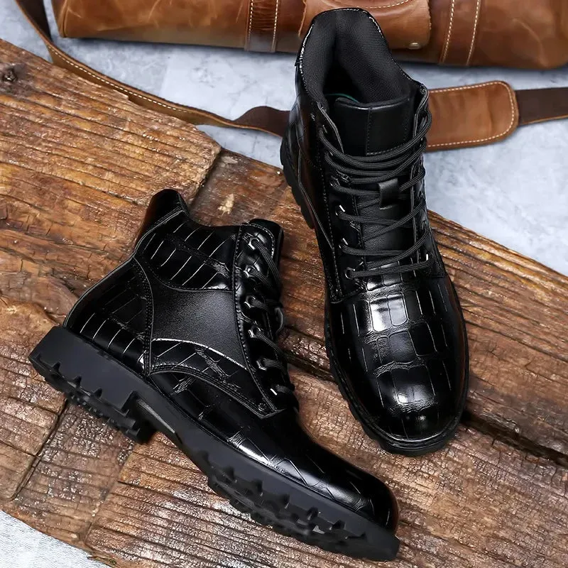 Rendell™ | Croco Boots