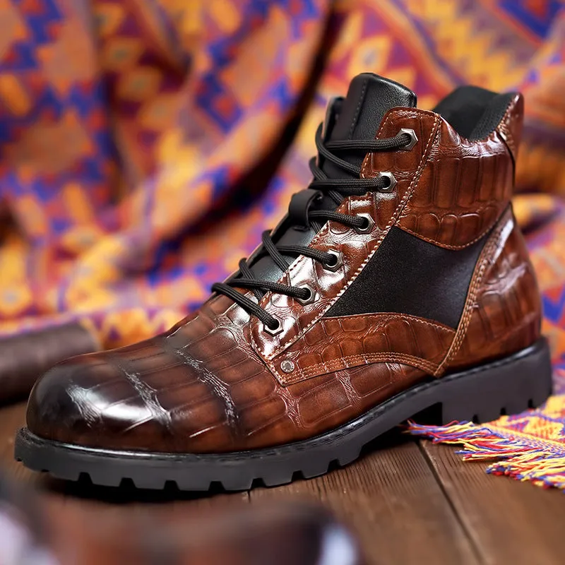 Rendell™ | Croco Boots