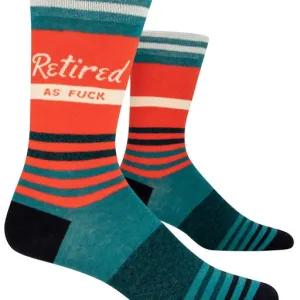 Retired As Fuck Men's Socks