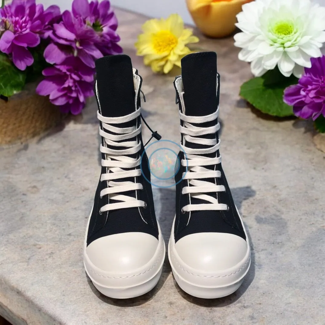 Rick Owens High Trainers - Black