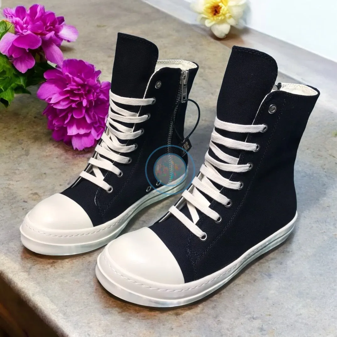 Rick Owens High Trainers - Black