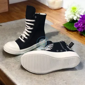 Rick Owens High Trainers - Black