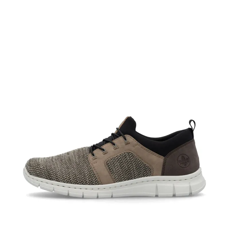 Rieker Men's Timo B7796-64 - Brown/Black