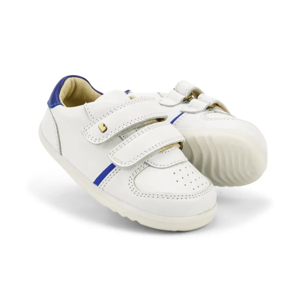 Riley  - Step Up - White   Blueberry