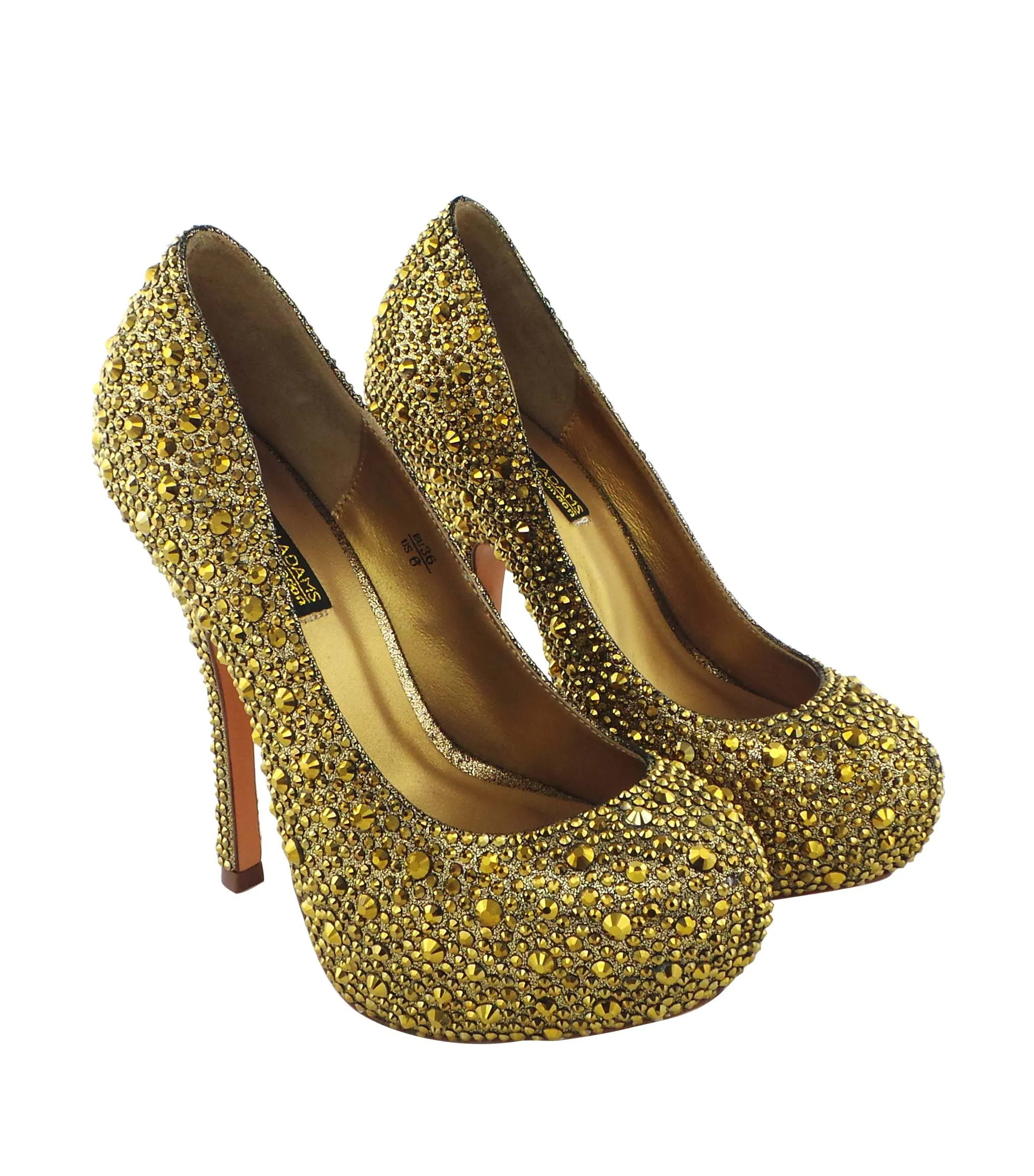 Rio Jewel Encrusted Platforms