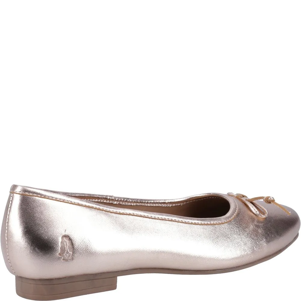 Rose Gold Naomi Ballerinas