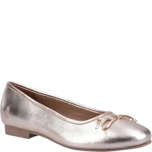 Rose Gold Naomi Ballerinas