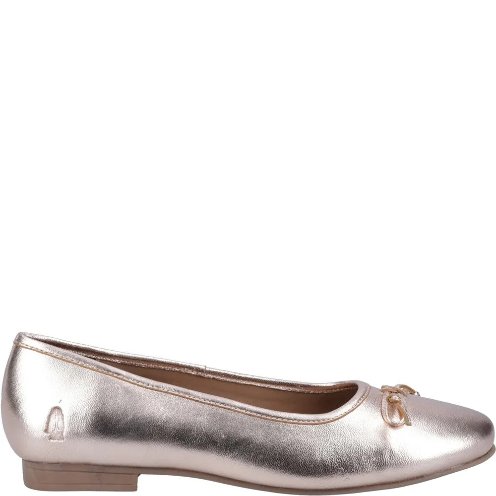 Rose Gold Naomi Ballerinas