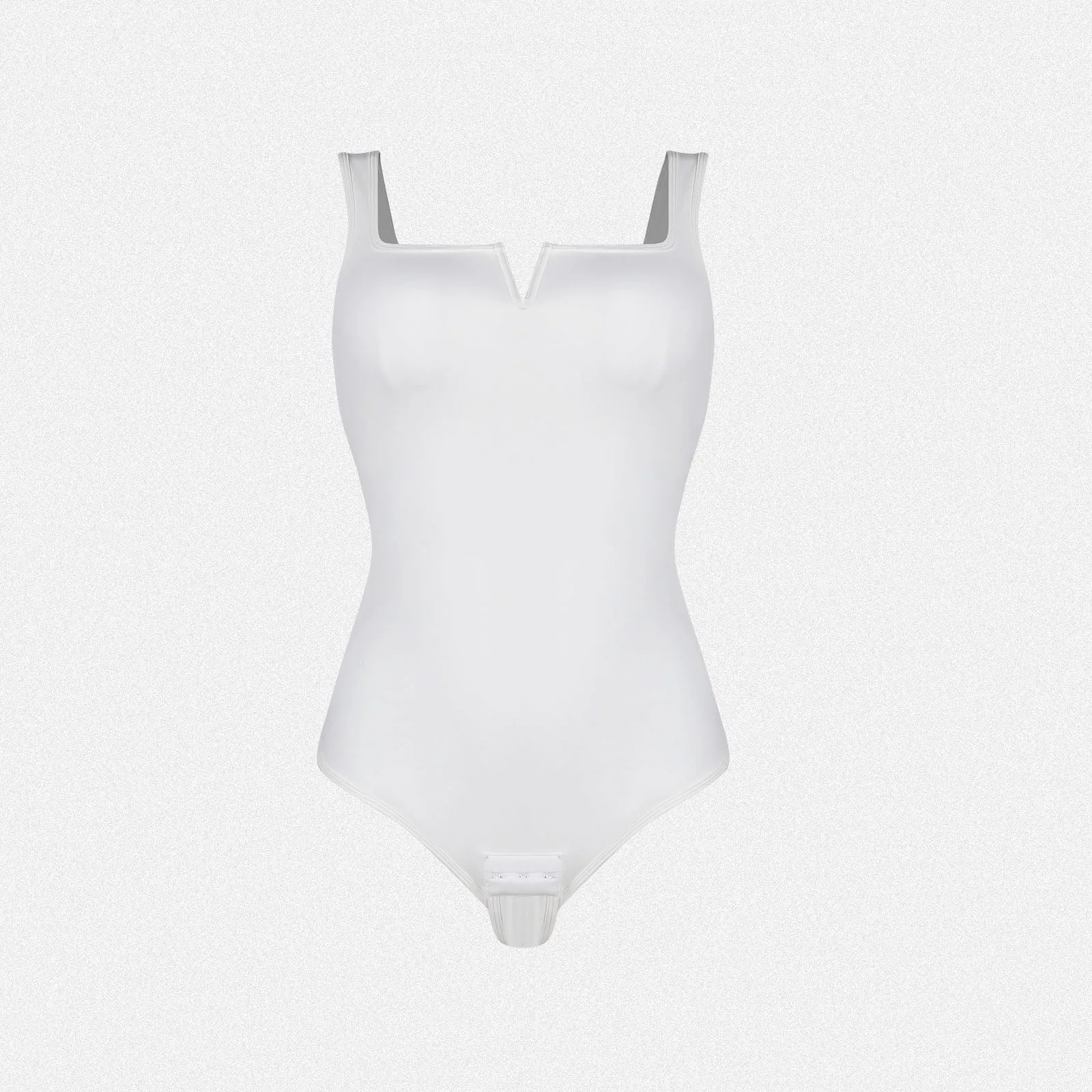 Shaperin Shapewear Notch V Square Neck Bodysuit
