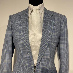 Show Season Yellow and Blue Plaid Daycoat
