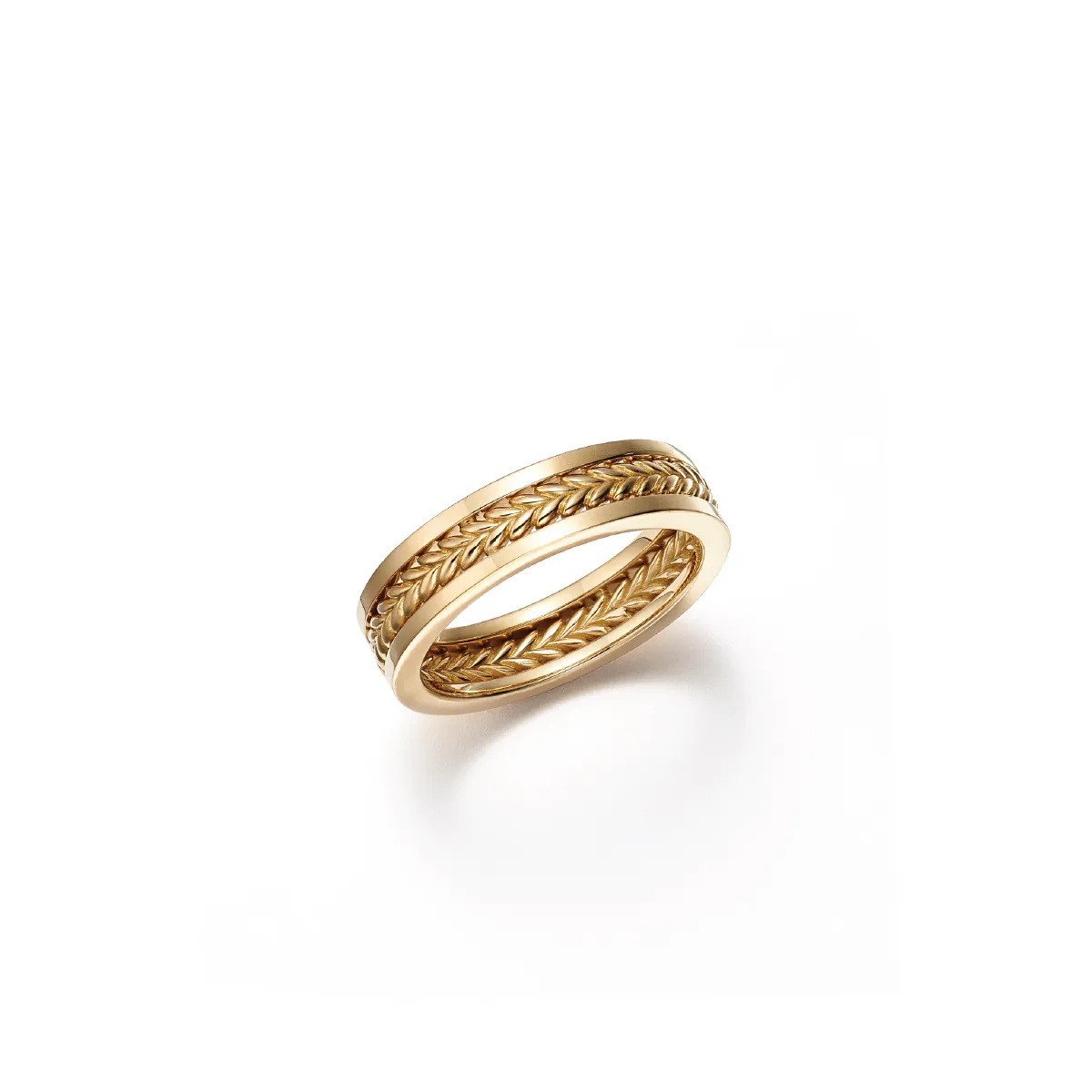 Smitten Laurel Wedding Ring