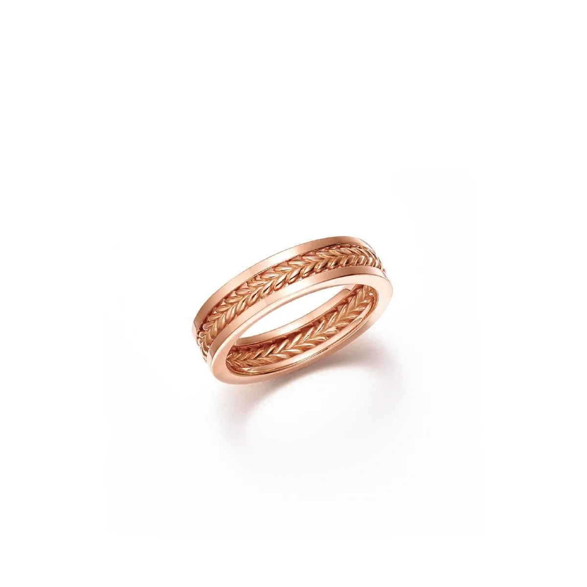 Smitten Laurel Wedding Ring