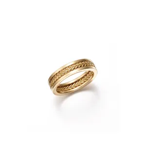 Smitten Laurel Wedding Ring