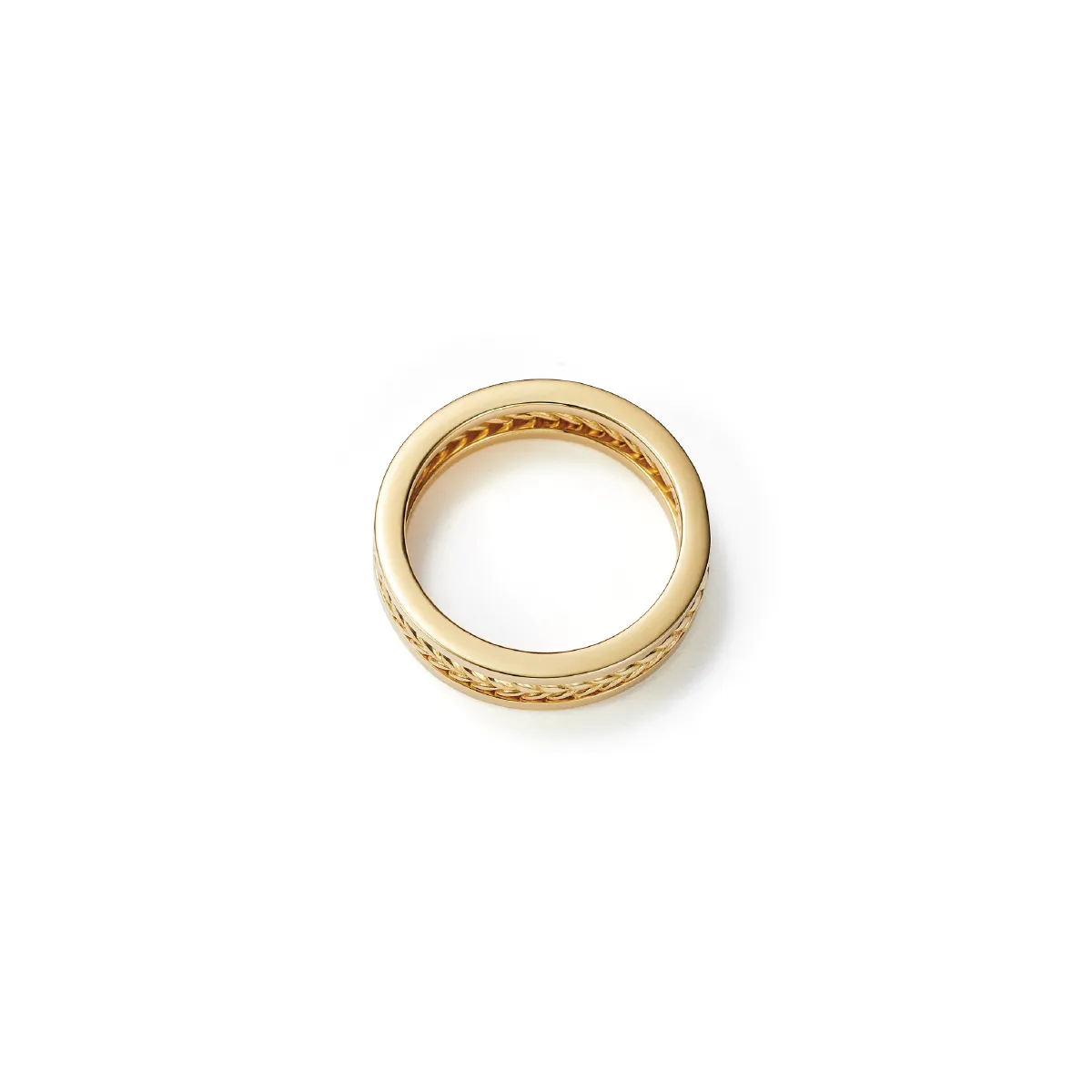 Smitten Laurel Wedding Ring