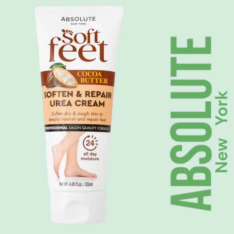 Soften & Repair Urea Foot Cream with Cocoa Butter - 24-Hour Moisture