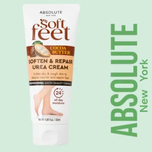 Soften & Repair Urea Foot Cream with Cocoa Butter - 24-Hour Moisture