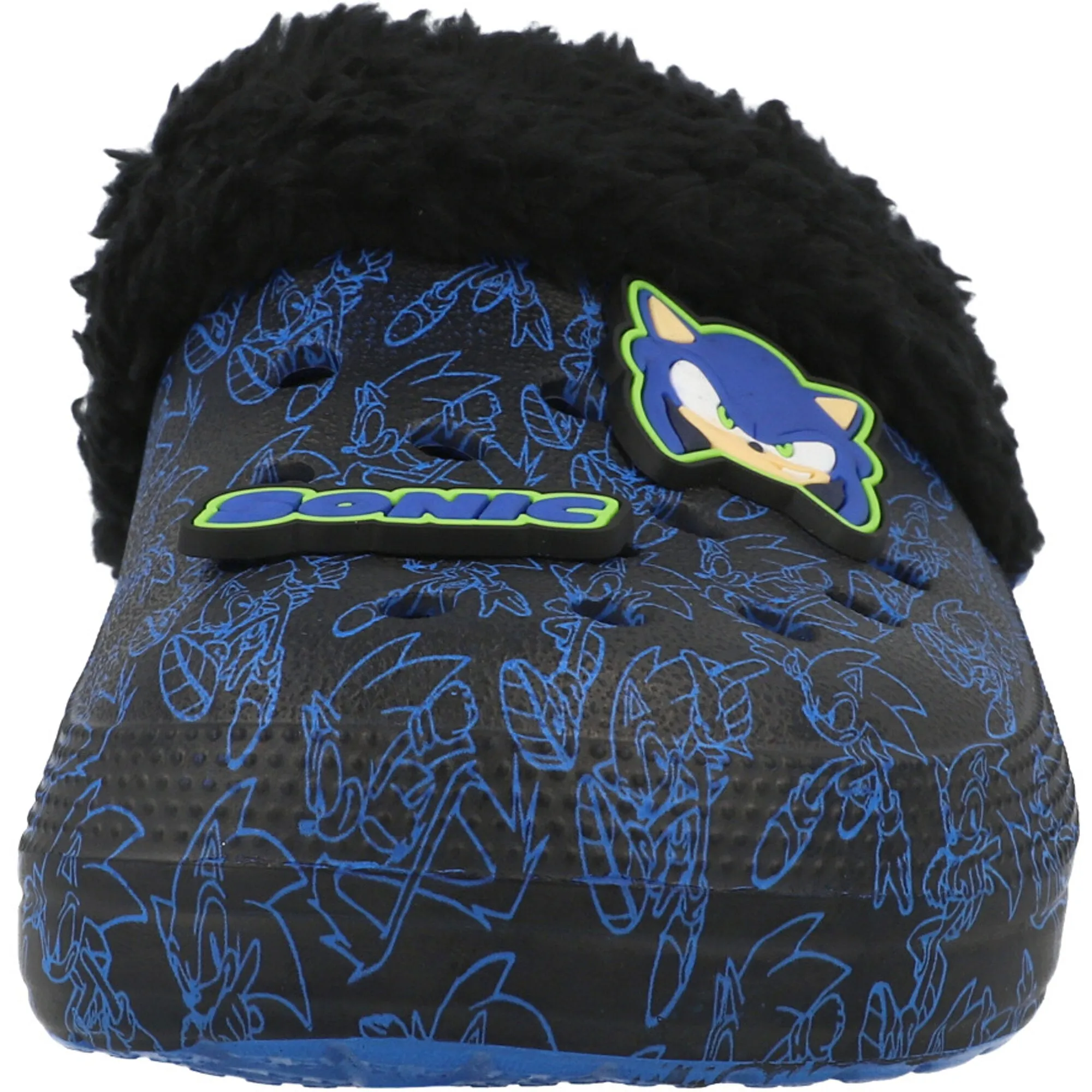 Sonic the Hedgehog Lennox Blue Kids Clogs
