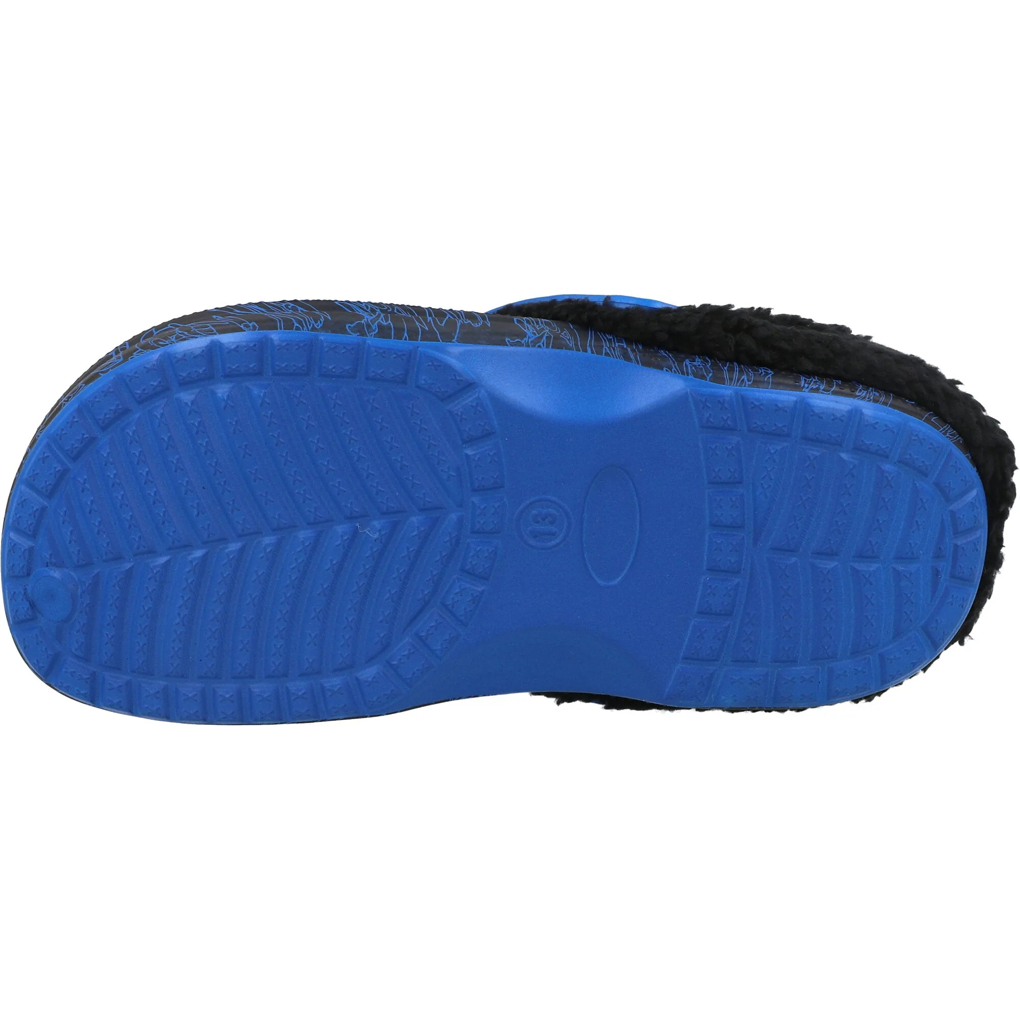 Sonic the Hedgehog Lennox Blue Kids Clogs