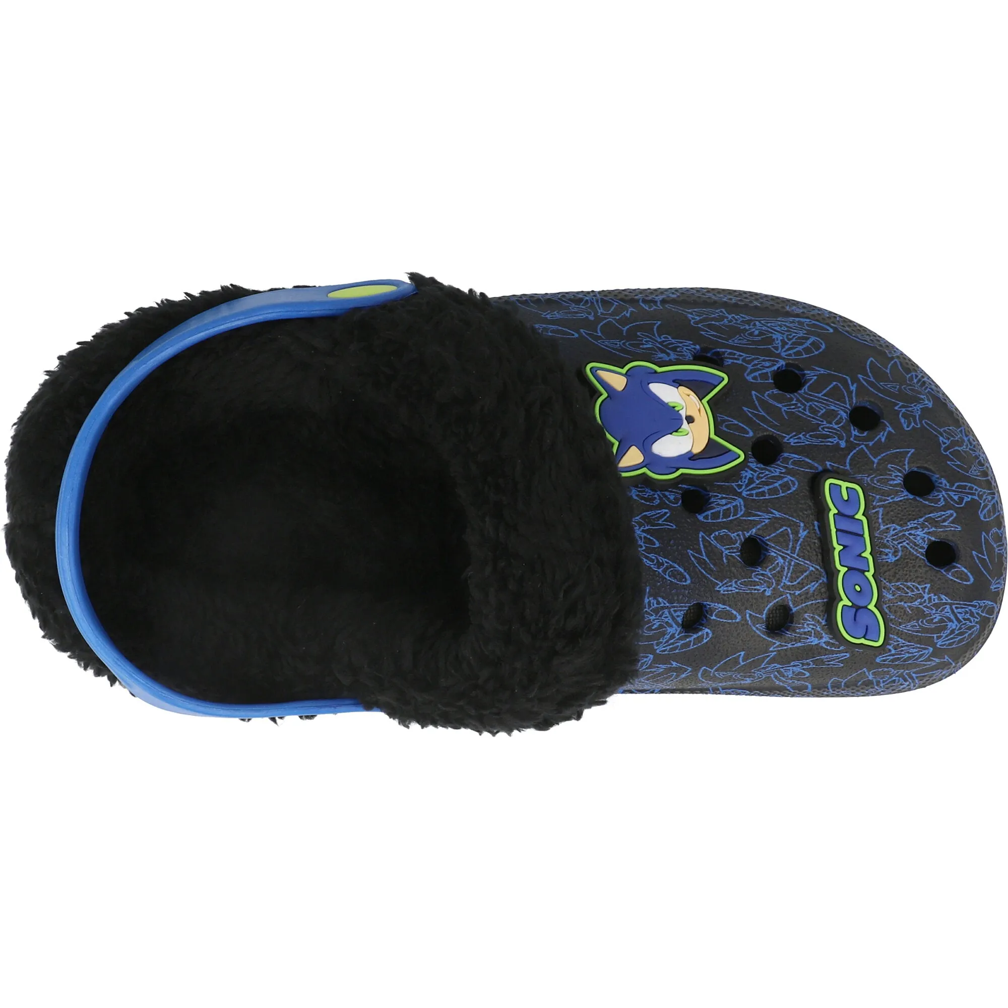 Sonic the Hedgehog Lennox Blue Kids Clogs