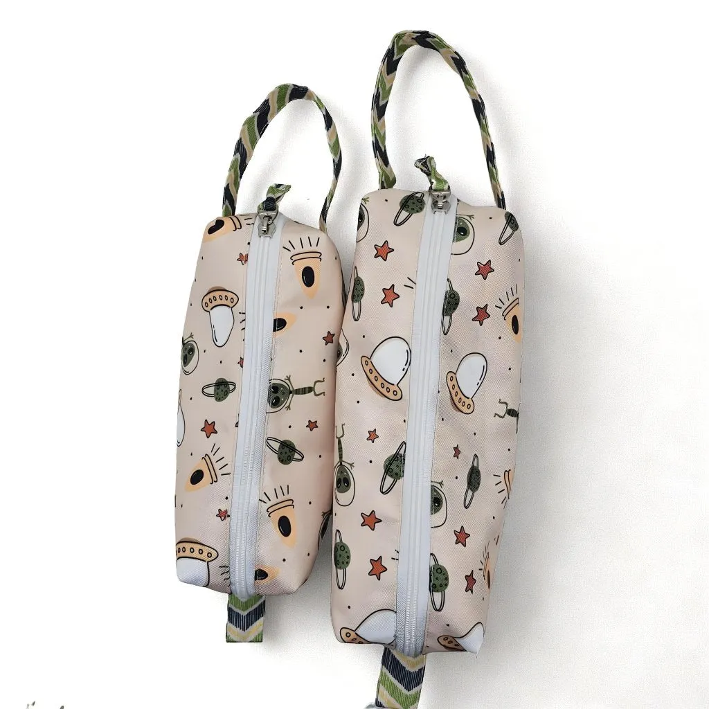 SPACE INVADERS PRINT Maxi Pouch Set