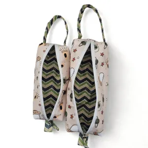 SPACE INVADERS PRINT Maxi Pouch Set