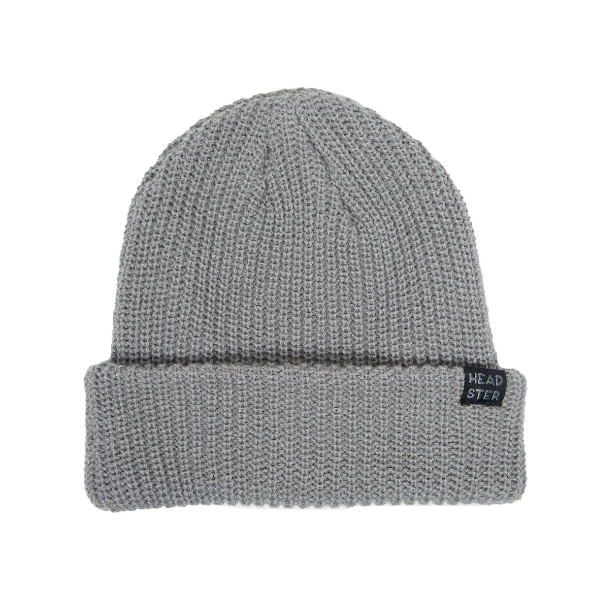 Steel Grey Minimal Beanie