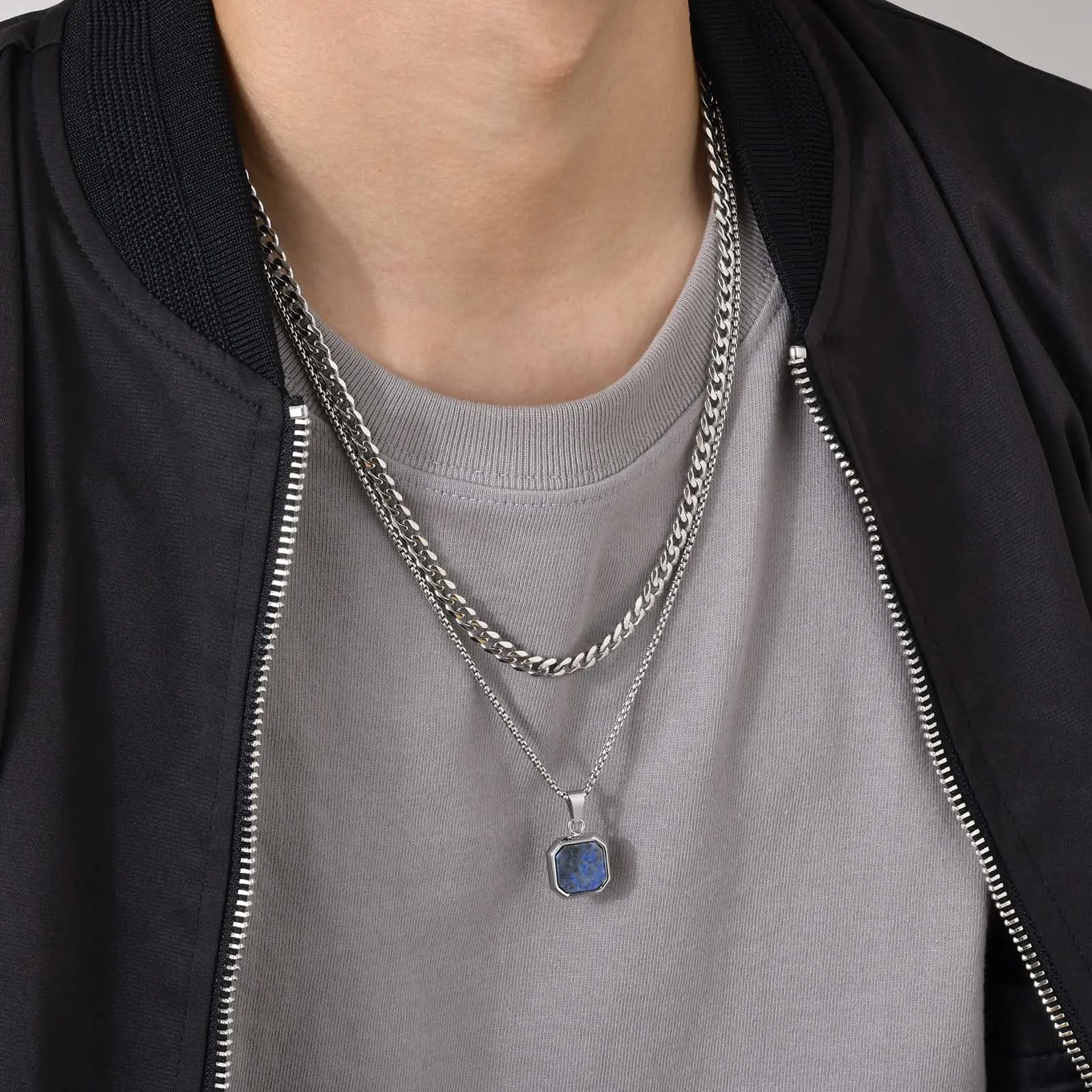 Stone Pendant Necklace