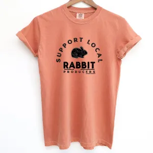 Support Local Rabbit Producers ComfortWash/ComfortColor T-Shirt (S-4XL) - Multiple Colors!