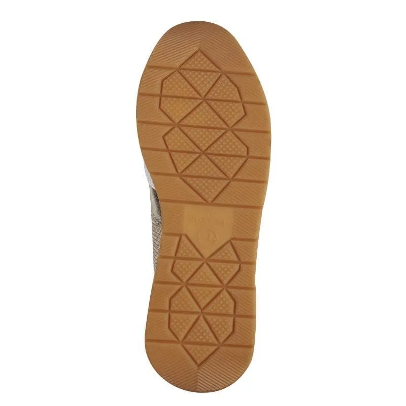 Tamaris Womens Gold Lace-Up Shoe 1-23732-41