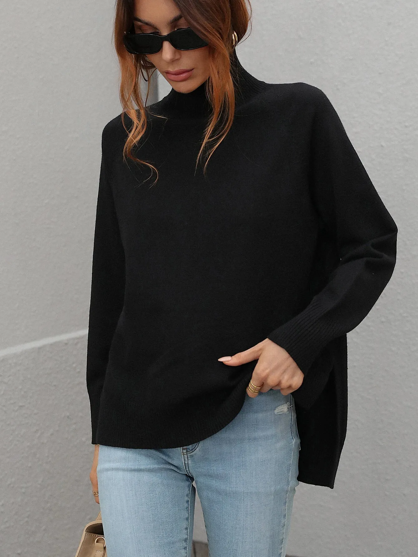 Tay Knit Jumper - Black