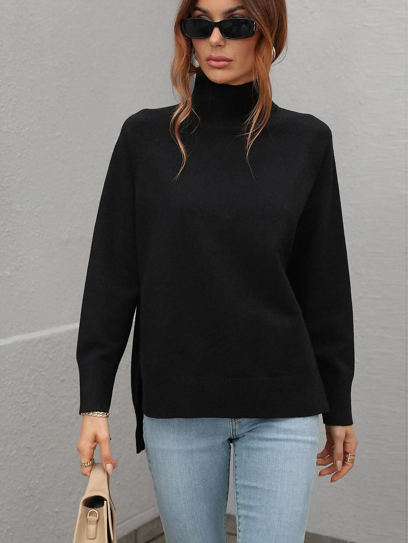 Tay Knit Jumper - Black