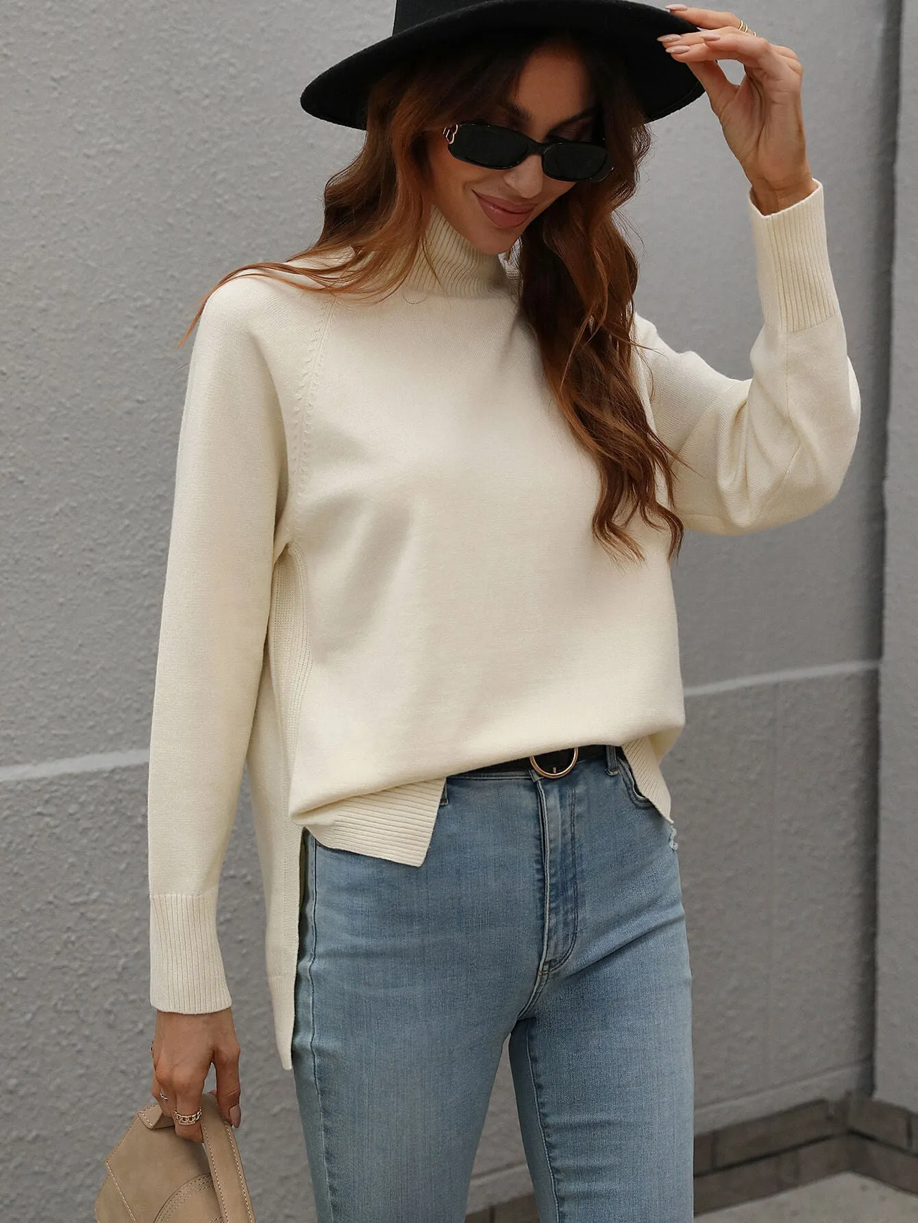 Tay Knit Jumper - Cream
