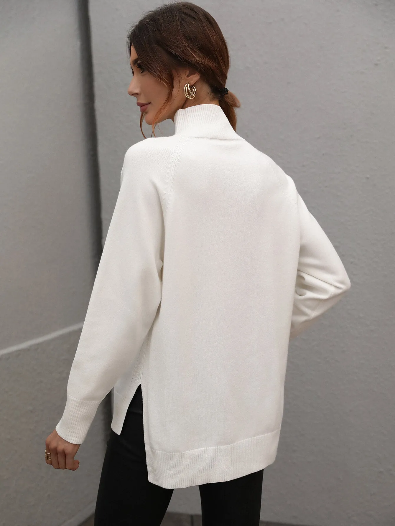 Tay Knit Jumper - White
