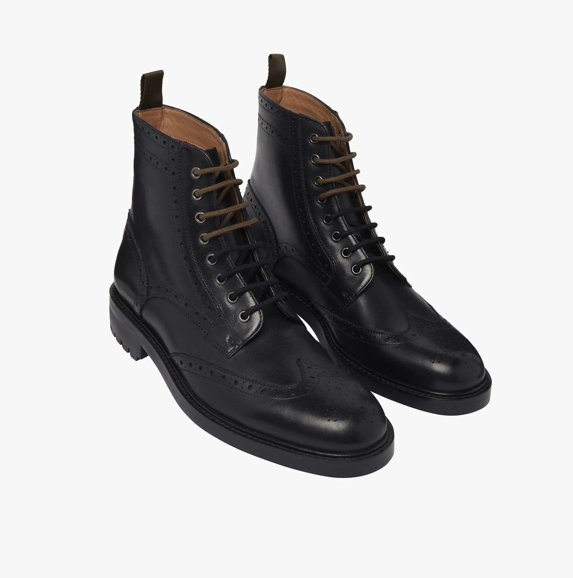 Ted Baker JAKOBE Mens Lace Up Boots Black